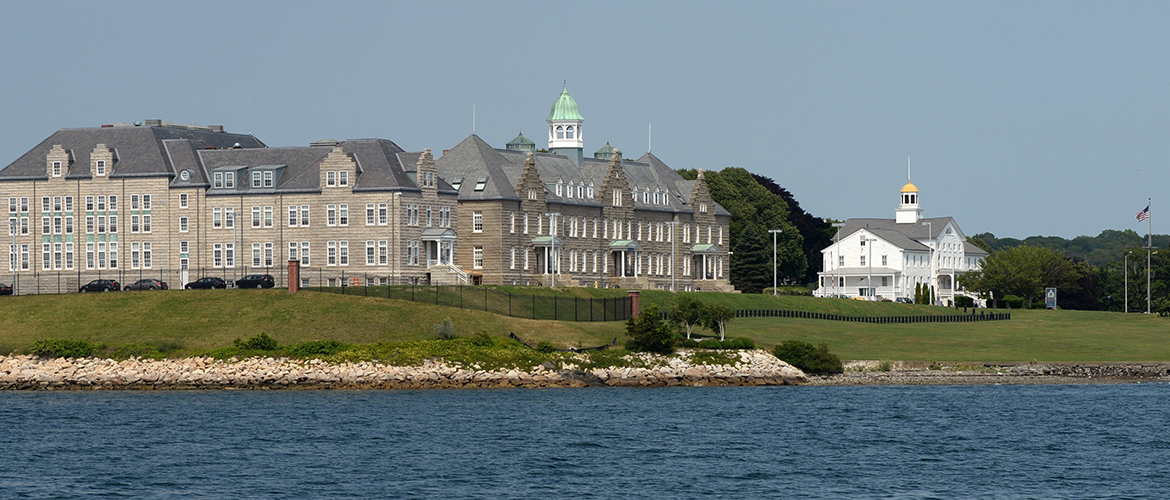Naval War College (NWC) with museum in the background