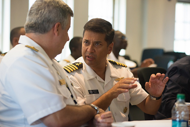 Thirty-eight international U.S. Naval War College (NWC) alumni from 22 countries in Africa, Europe and South America attended NWC’s 12th Regional Alumni Symposium-Africa in Newport, Rhode Island, Aug. 25-27. 