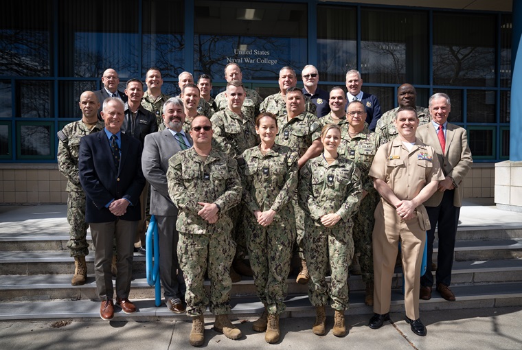 The U.S. Naval War College (NWC) College of Maritime Operational Warfare (CMOW) hosted its Executive Level Operational Level of Warfare Course (ELOC), a series focused on improving combat readiness for U.S. maritime forces operating globally, onboard Naval Station Newport, March 22-26.