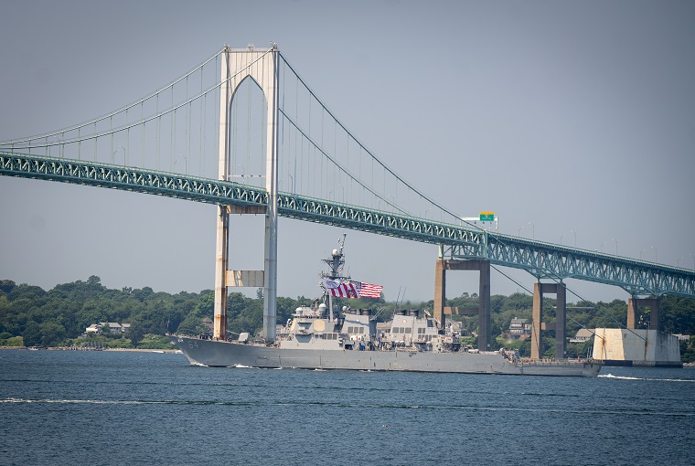 The guided-missile destroyer USS Carney (DDG 64) visited Naval Station Newport, July 11-15.