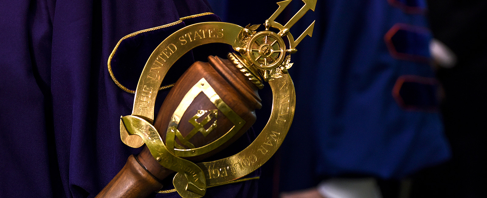 The Mace is a symbol of U.S. Naval War College as an academic institution.