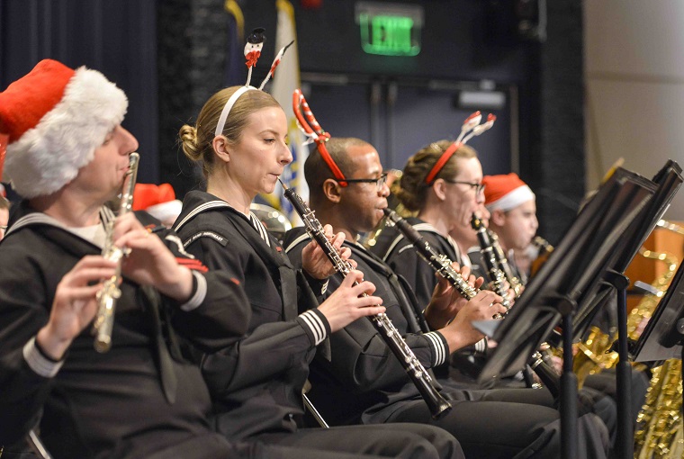 Navy Band Northeast performs holiday concert at U.S. Naval War College