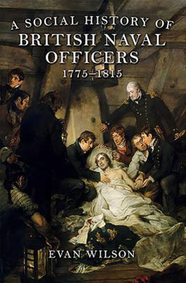 A social history of British naval officers book cover