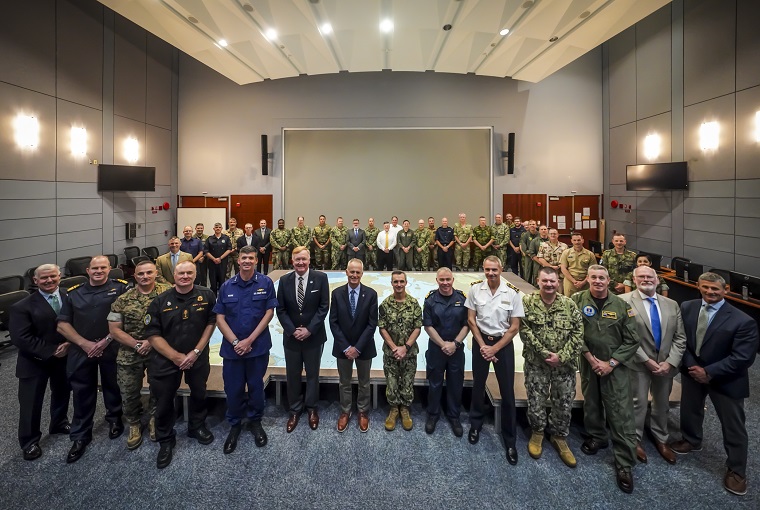 The U.S. Naval War College hosted the fourth Trans-Atlantic Maritime Command and Control Wargame (TAMC2 24), a multi-sided, seminar-style wargame aimed at enhancing unity of effort between U.S. and NATO maritime forces, onboard Naval Station Newport, June 24 - 28.