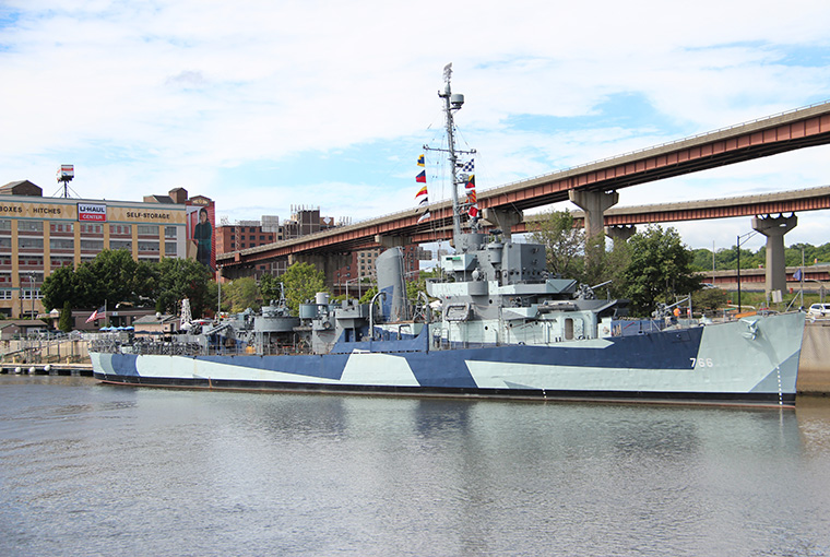 The USS Slater is the last remaining Destroyer Escort afloat in America.