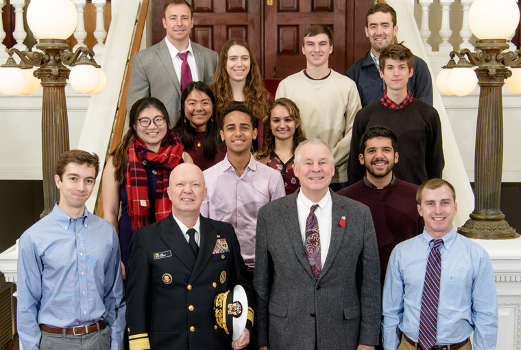 Yale students visit Naval War College