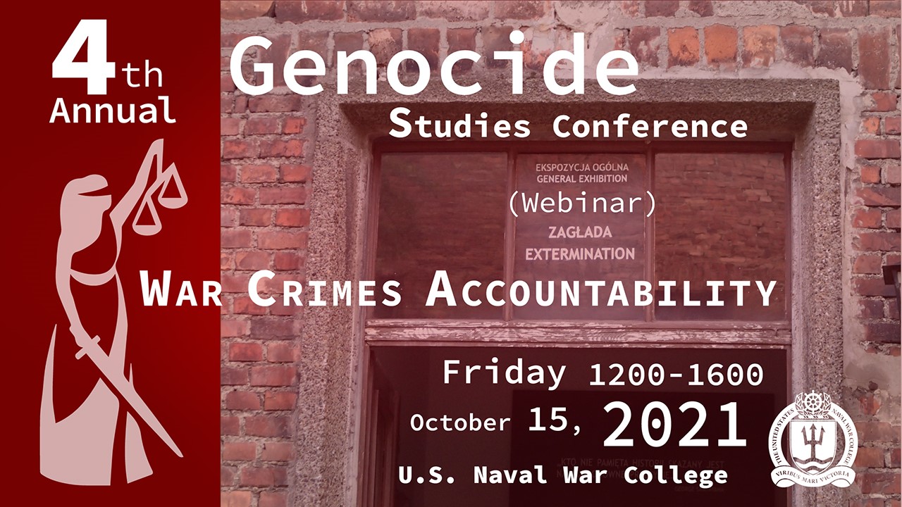 Genocide conference banner