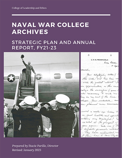 U.S. Naval Historical Collection Archives Strategic Plan FY 21-23