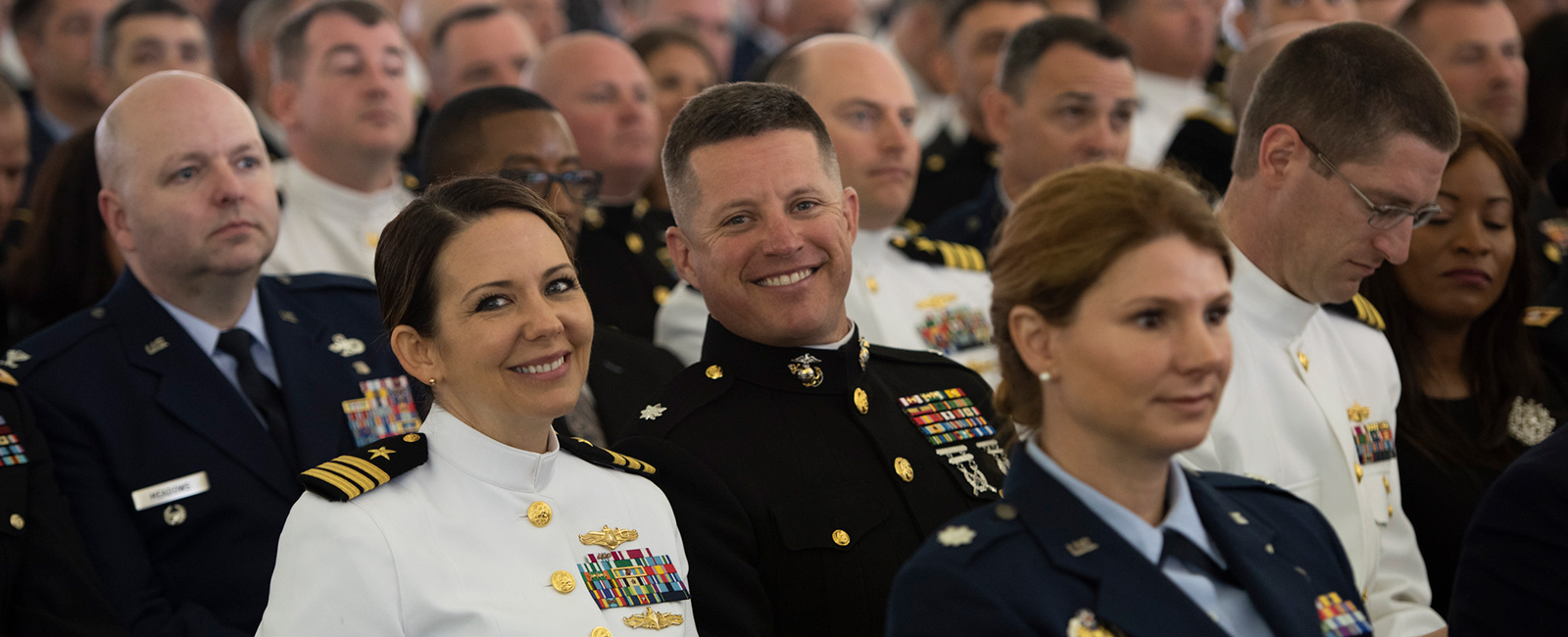 U.S. Naval War College hosted its 2019 commencement ceremony on Dewey Field in Newport, R.I., June 14.